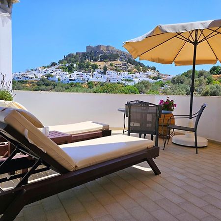 Galini View Apartments Lindos Экстерьер фото