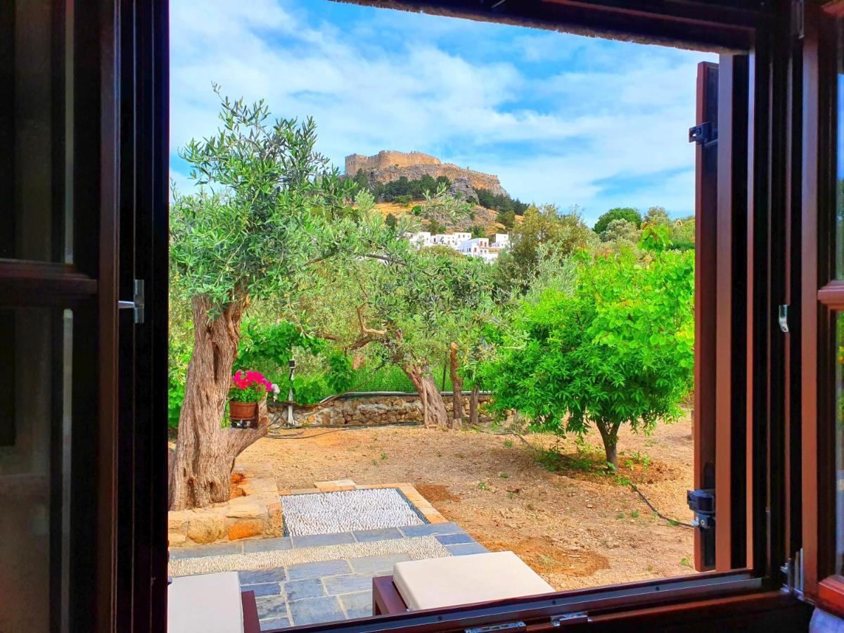 Galini View Apartments Lindos Экстерьер фото