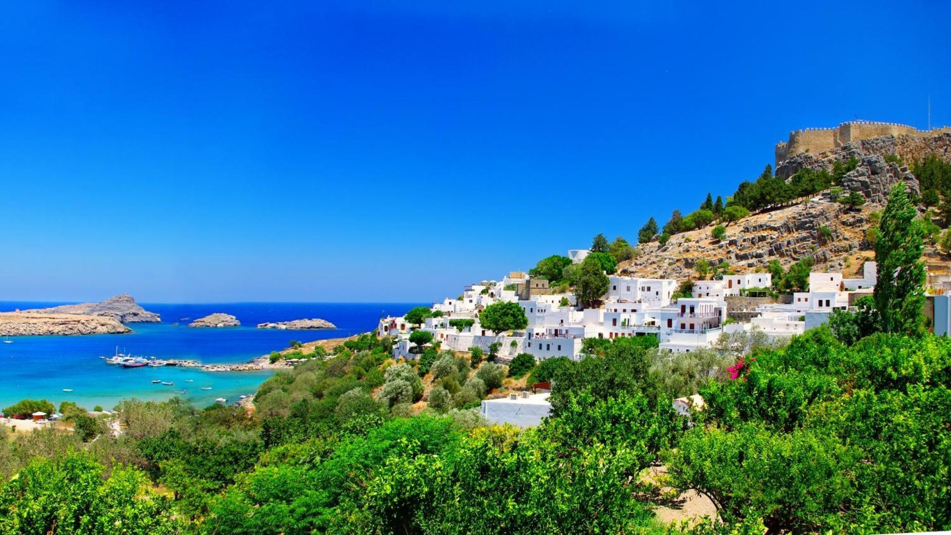 Galini View Apartments Lindos Экстерьер фото