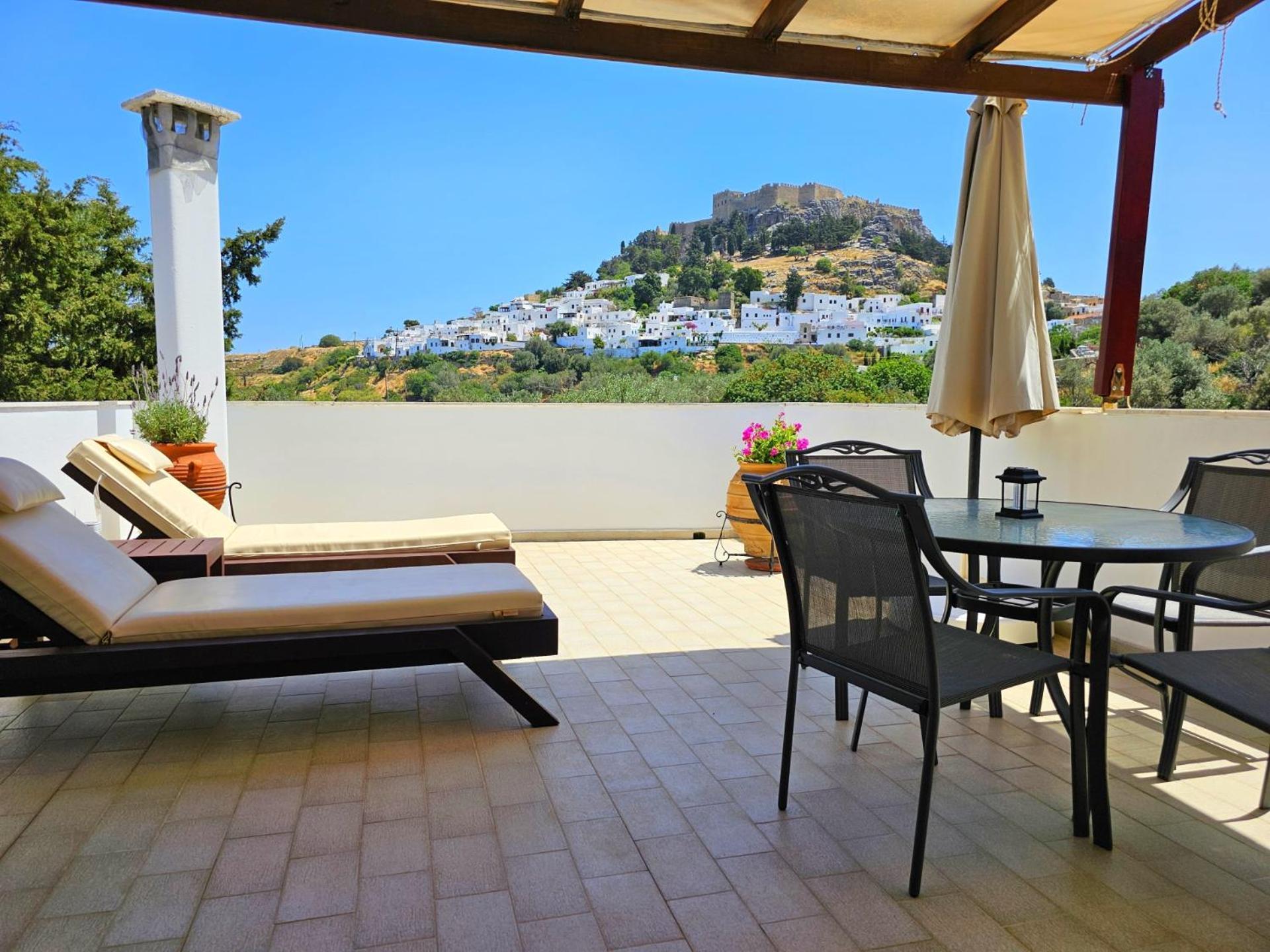 Galini View Apartments Lindos Экстерьер фото
