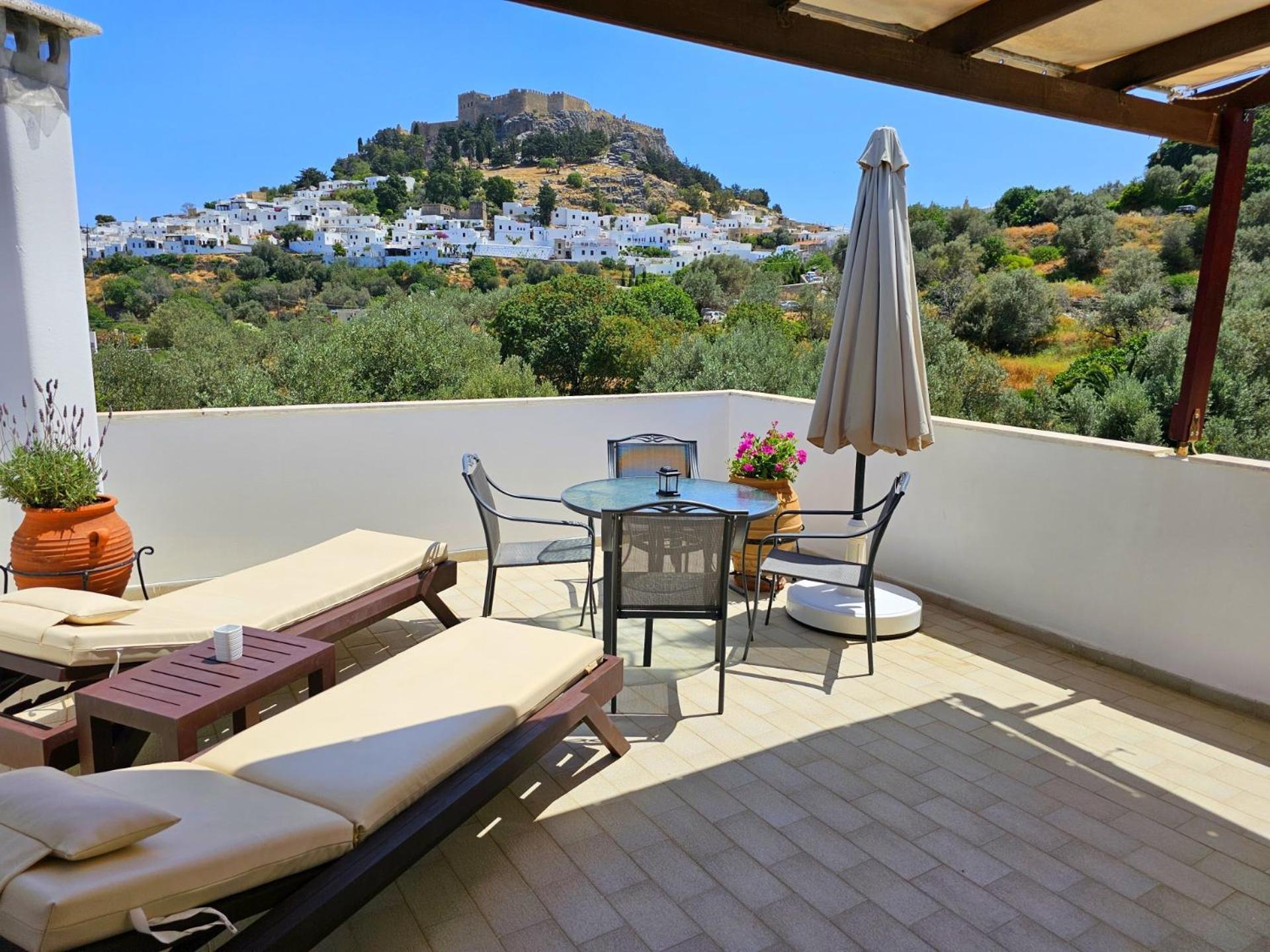 Galini View Apartments Lindos Экстерьер фото