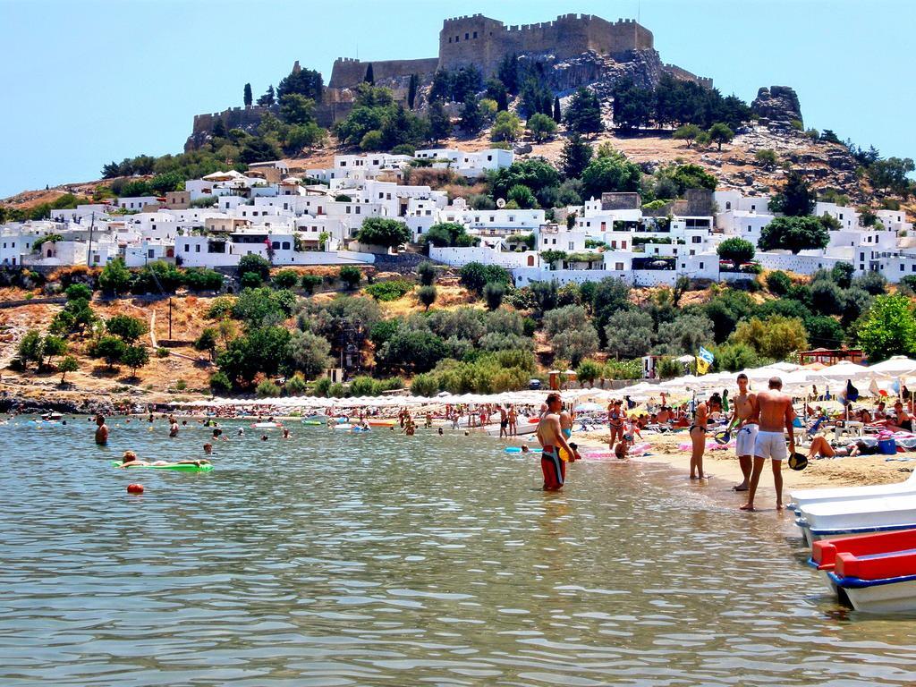 Galini View Apartments Lindos Экстерьер фото